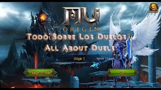 Обложка Mu Origin Todo Sobre Los Duelos All About Duels Скачать Mu Origin Todo Sobre Los Duelos All About Duels