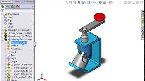 Solidworks Assembly Features 01 Assembly Structure   01 Creating Sub Assemblies