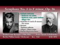 Tchaikovsky: Symphony No. 4, Karajan & BPO (1960) チャイコフスキー 交響曲第4番 カラヤン