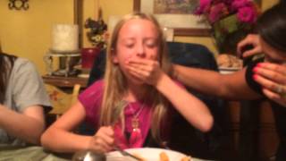 2013 Rigatoni Contest - The Little One Gets A Forkful