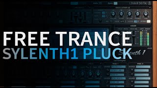 Free Sylenth1 Trance Pluck Preset | Trance Tutorials