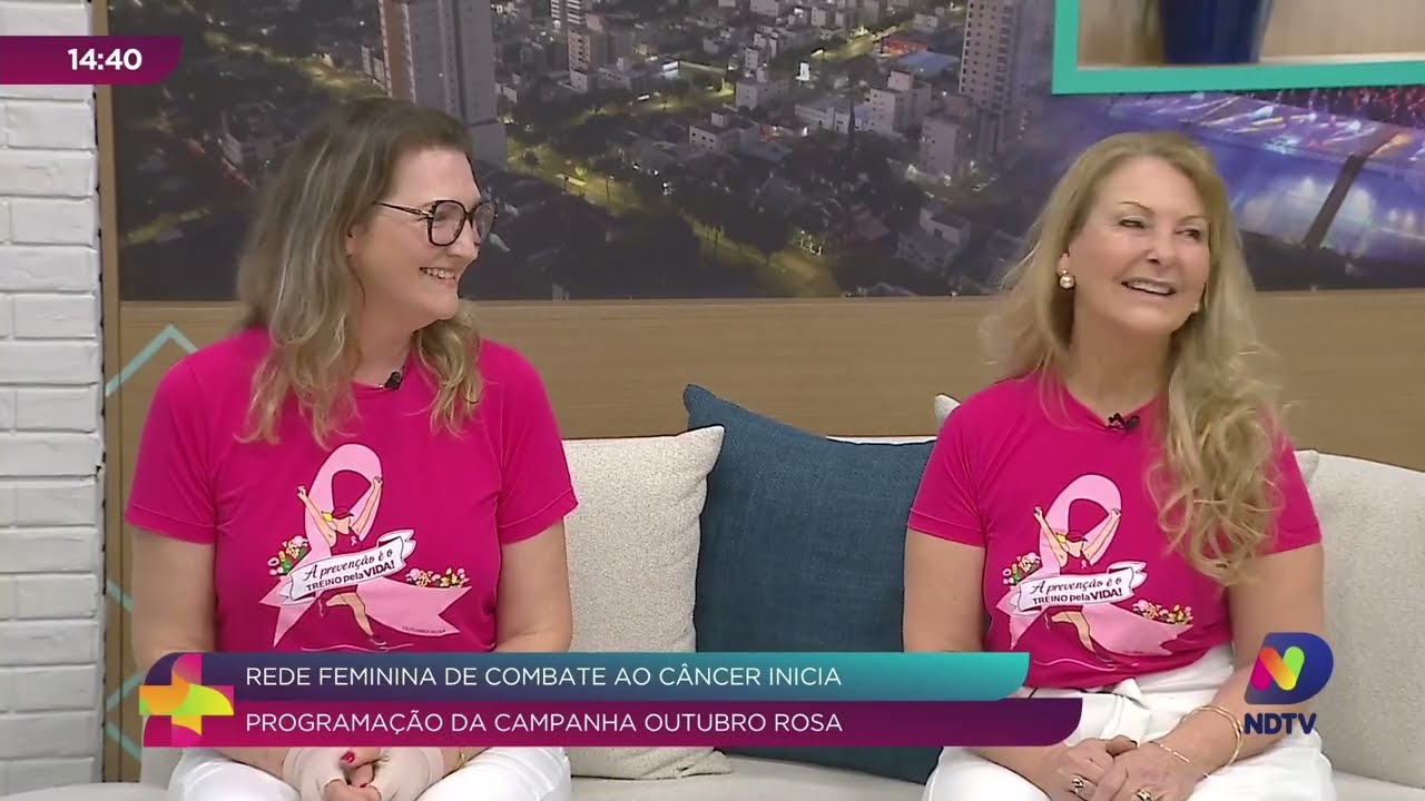 Outubro Rosa começa com programação especial em Chapecó