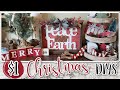 $1 CHRISTMAS DIY'S | Farmhouse Christmas Decor | Dollar Tree DIY