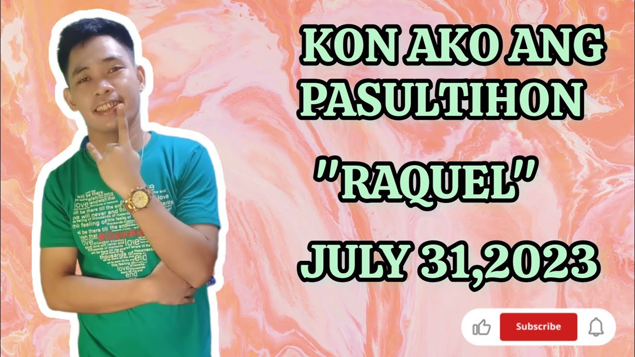 kon ako ang pasultihon - 