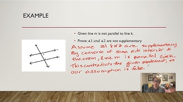 6 5 Indirect Proof and Inequalities in Triangles Video Notes