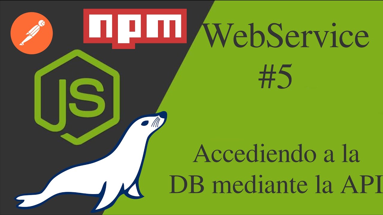 Webservice NodeJS y MariaDB #5 - Accediendo a Nuestra DB mediante la ...