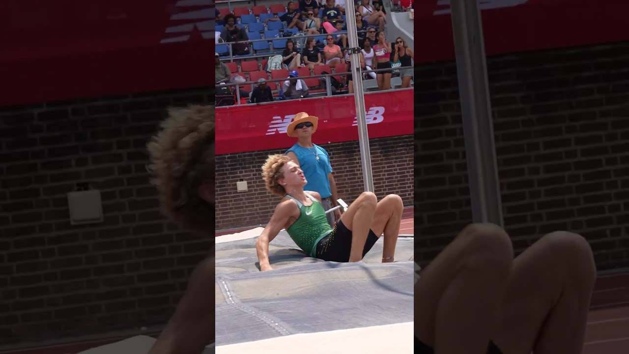 DyeStat.com - Videos - Cody Johnston Champion Boys Pole Vault - New Balance  Nationals Outdoor 2023