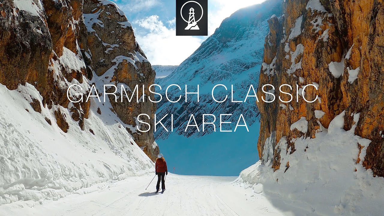 Garmisch Classic Ski Area (Zugspitze & Garmisch) Cinematic Travel Video 4K