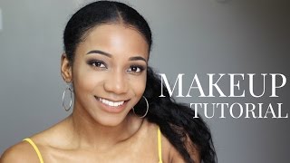 MY EVERYDAY MAKEUP LOOK! 💗 Very Detailed Beginners Tutorial! | Annesha Adams