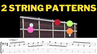 2-Notes-Per-String Bass Arpeggios [I LOVE These!]