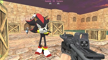 Counter-Strike: Zombie Escape Mod - ze_Rushed_Dust2_Warz on IsR (Ft. Shadow Sonic the Hedgehog)