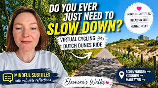What Does Peace Feel Like? 🌊 Virtual Cycling the Netherlands Dunes