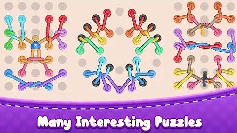 Rope Untie Gameplay - Tangle Master Challenge | Rope Puzzle Solutions