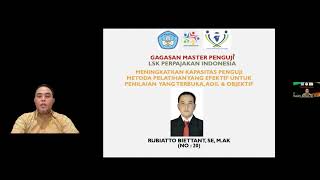 RUBIATTO_MENINGKATKAN KAPASITAS PENGUJI:METODA PELATIHAN EFEKTIF (PENILAIAN TERBUKA ADIL& OBJEKTIF) 
