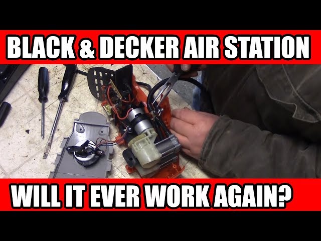 Black & Decker ASI300 Air Station 12-Volt Or 120-Volt Inflator