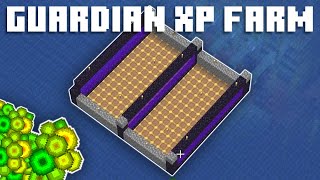 AFK Guardian Farm by Ianxofour Overview - Fastest XP Farm Minecraft Java 1.18