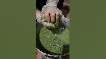 Làm xôi đen từ lá sau sau tết thanh minh của người Tày Nùng #huyenbun #xoisausau #xoiden