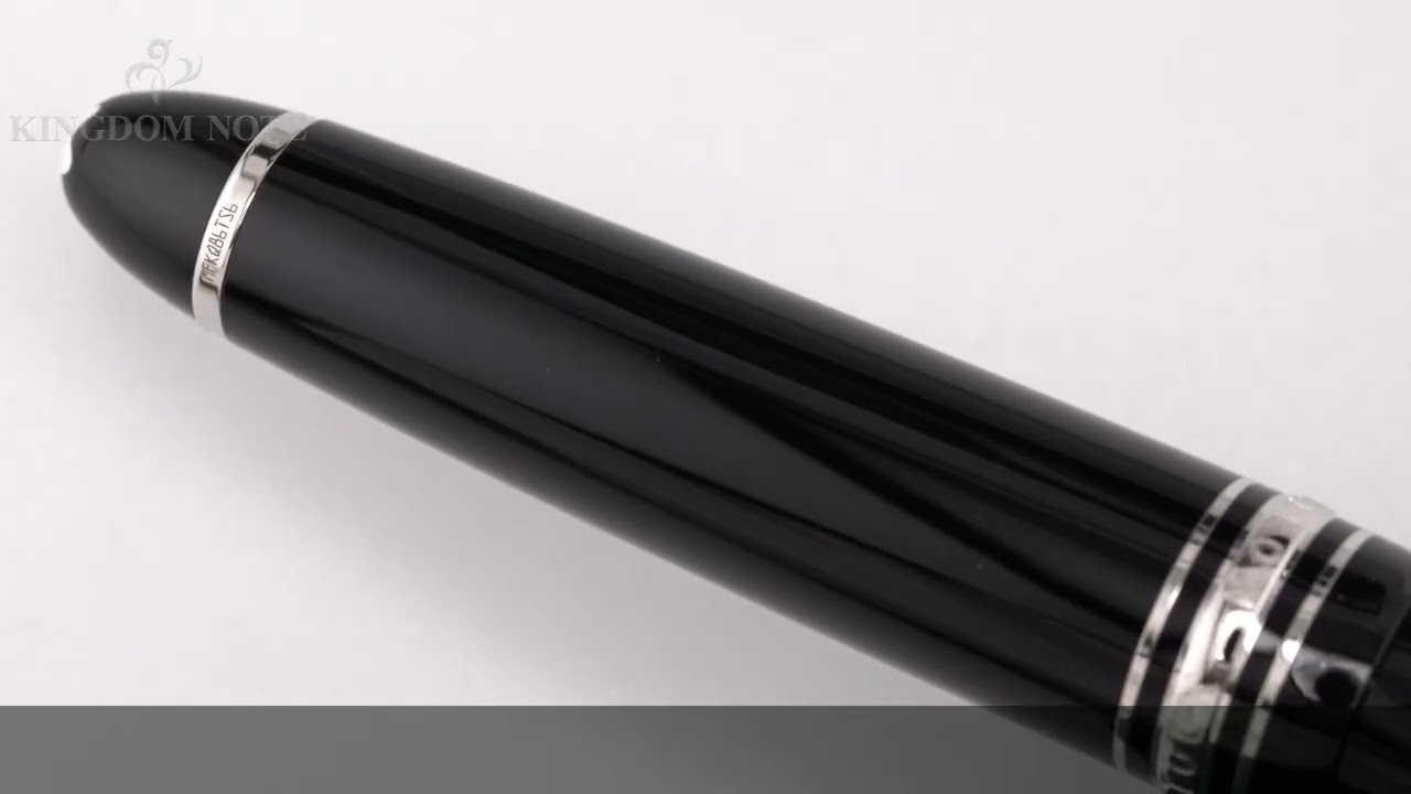 MONTBLANC モンブラン 万年筆 マイスターシュテュック プラチナライン