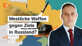 Wie westliche Waffen gegen Putins Raketen-Terror helfen | Militärexperte Gressel bei ZDFheute live