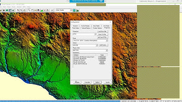 CONVERTIR IMAGEN .TIFF a .CSV DESDE GLOBAL MAPPER