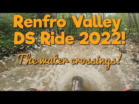 Renfro Valley DS Ride 2022 The Water Crossings!