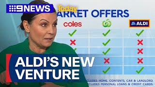 Aldi to offer insurance products in new venture | 9 News Australia