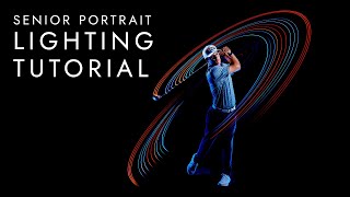 Senior Portrait Photoshoot Lighting Tutorial - Mixing LED continuous light with flash