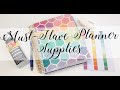 Must Have Planner Supplies