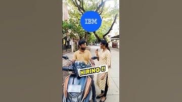 IBM hiring Freshers‼️