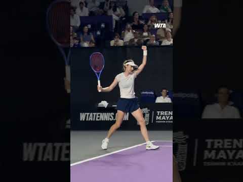 FIRST WTA 500 FINAL! 🤩 Cristina Bucsa defeats Paolini in straight sets and is into the final. #WTA