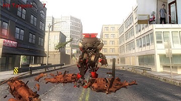 Kinect v2 Transformers Game Project