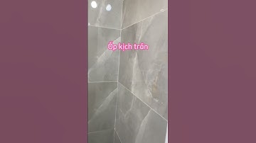 Ốp gạch buồng tắm cao bao nhiêu là hợp lý??? #thietkenhadep #home  #gachoplat