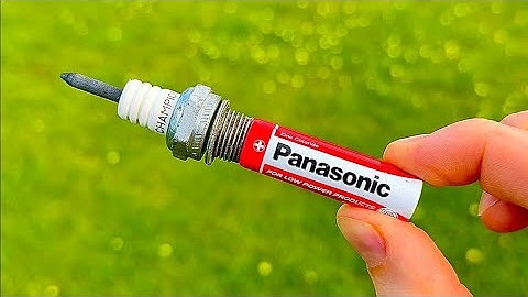 How To Make A Simple Welding Machine from SPARK PLUG at home! Invention at home