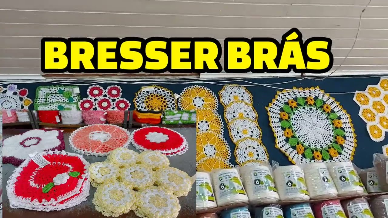 CROCHÊS BARATERRIMO  NA BRESSER BRÁS