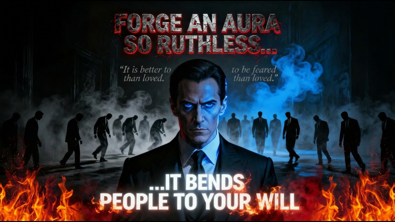 How To Forge an Aura So Ruthless that Bends People to Your Will | Machiavelli’s Dark Psychology