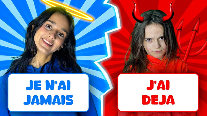 J'AI DÉJA / JE N'AI JAMAIS (version INDISCRÈTE)