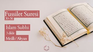Fussilet Suresi 30-36. Ayetler - İslam Suhbi | 3 Dilde Altyazı [ENG - ARB - TR] Resimi