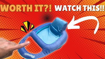 Review of Swimaways Spring Float Recliner