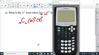 Algebra 2 - Unit 5 Study Guide #12