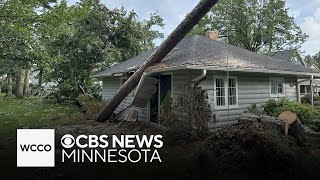 Northwestern Minnesota residents clean up after storm with 90+ mph winds