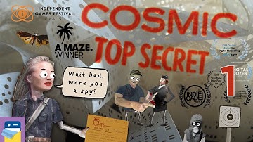Cosmic Top Secret Game: iOS / Android / PC Gameplay Walkthrough Part 1 (by Klassefilm)