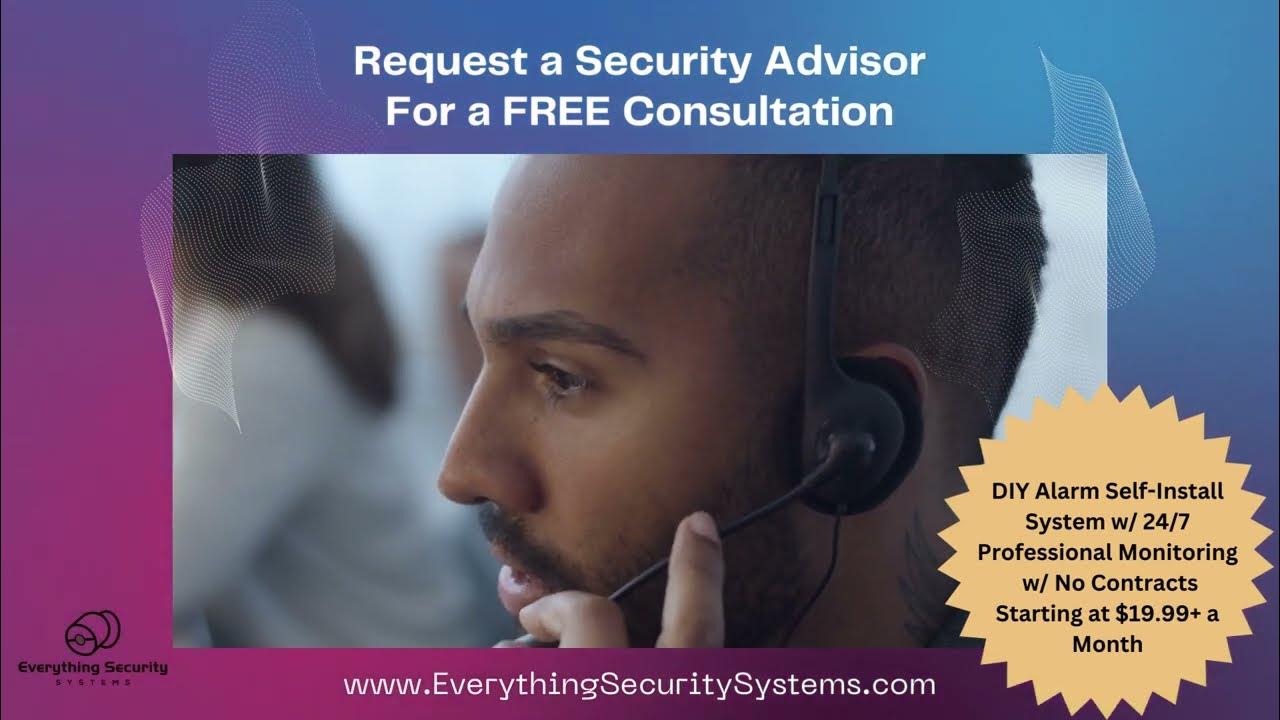 Buy home security system alarm monitoring system diy self install