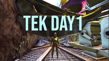 HOW WE GOT TEK DAY 1 Ark Survival evolved