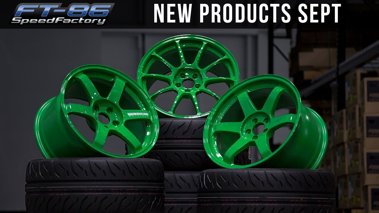 New Products Sept 2018 - FT86SpeedFactory - YouTube