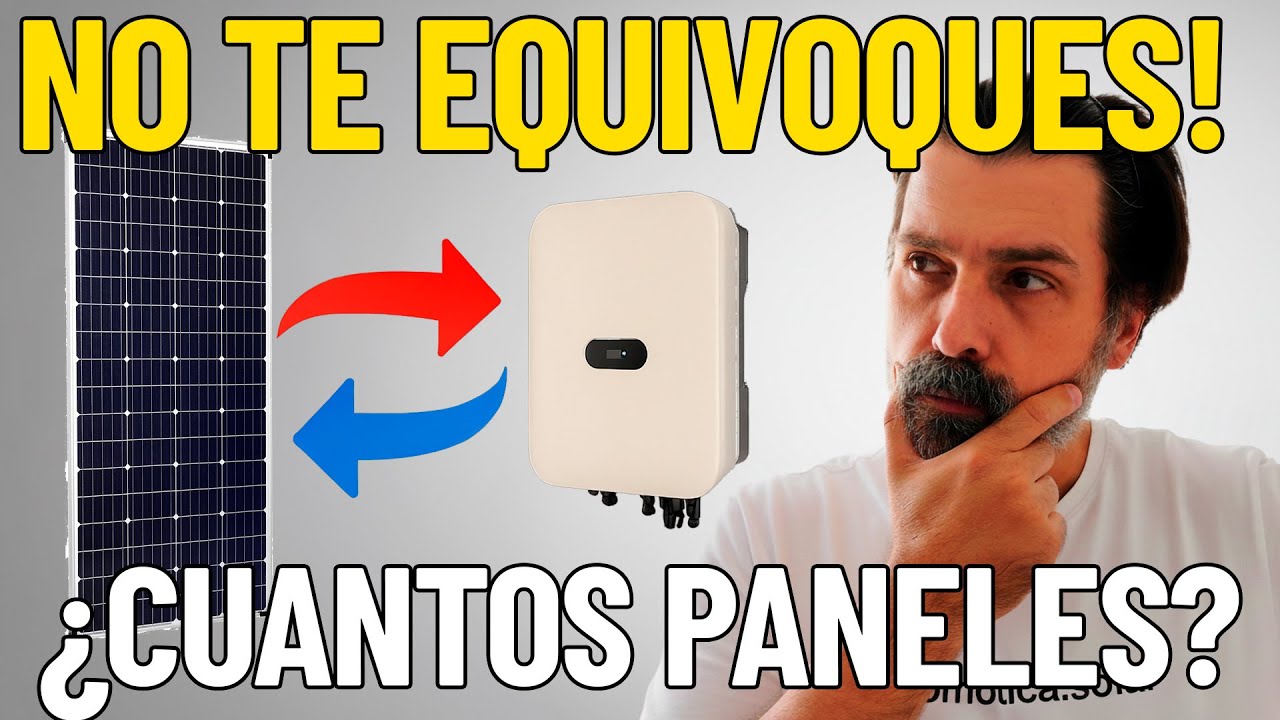 ¡NO COMPRES paneles ni inversores sin ver esto! (El secreto de los datasheets)