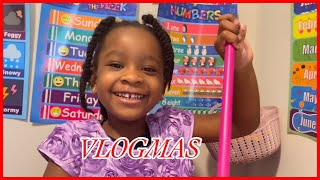 VLOGMAS DAY 9 | Toddler Learning | SAHM | 2021