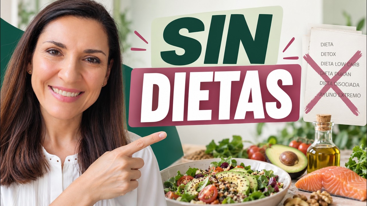 PIERDE PESO sin perder salud: el peligro de las DIETAS RESTRICTIVAS a partir de los 45