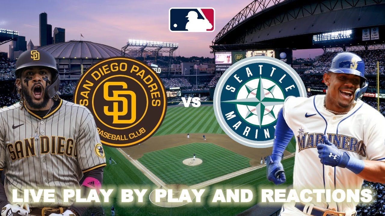 San Diego Padres vs Seattle Mariners Live Play-By-Play & Reactions 