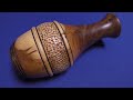 Графинчик из яблони, на 200 грамм. Antique wooden vase. Выточен резцами Record Power.