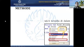 Konsep Object Kontrol di Visual Studio 2010